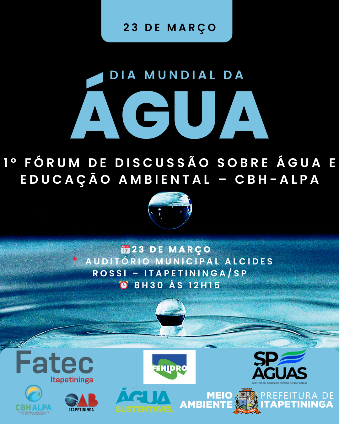 Dia Mundial da Água